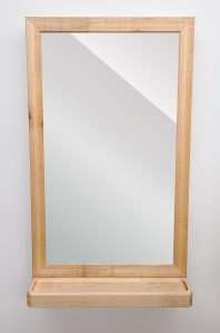 Concealment Mirror—for Wall Safe with Gun Compartment
