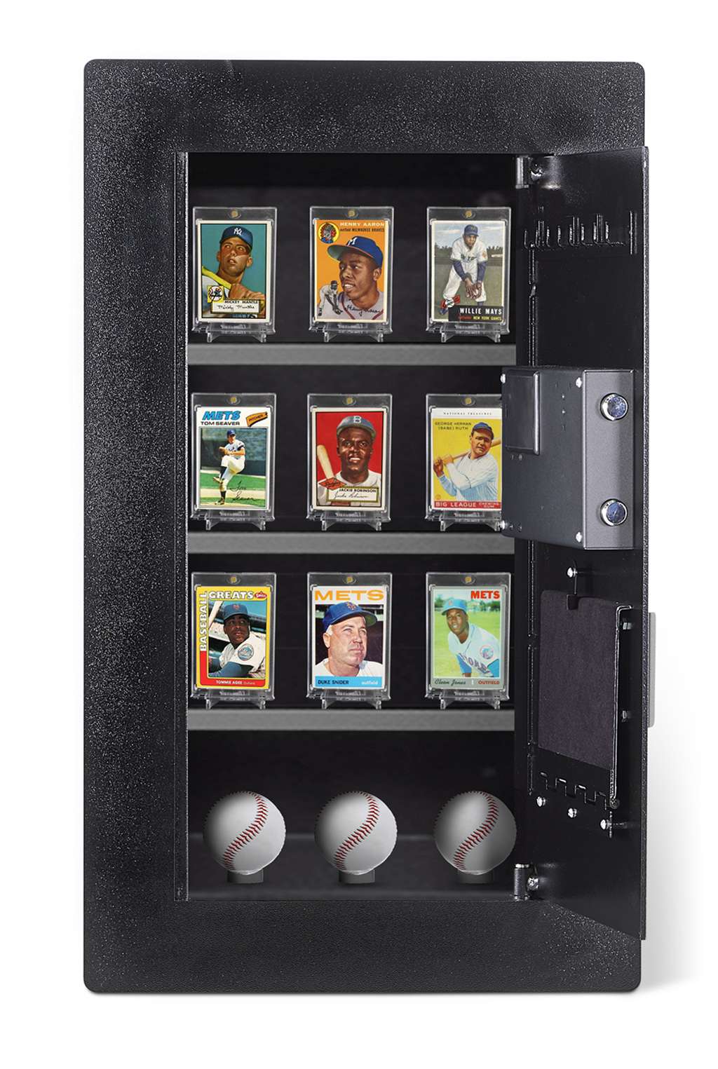 Blum 20F250M00 LRセット Deep Built-In Safe for Walls and Cabinets With Biometric Lock
