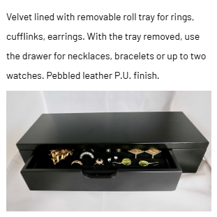 Jewelry Drawers