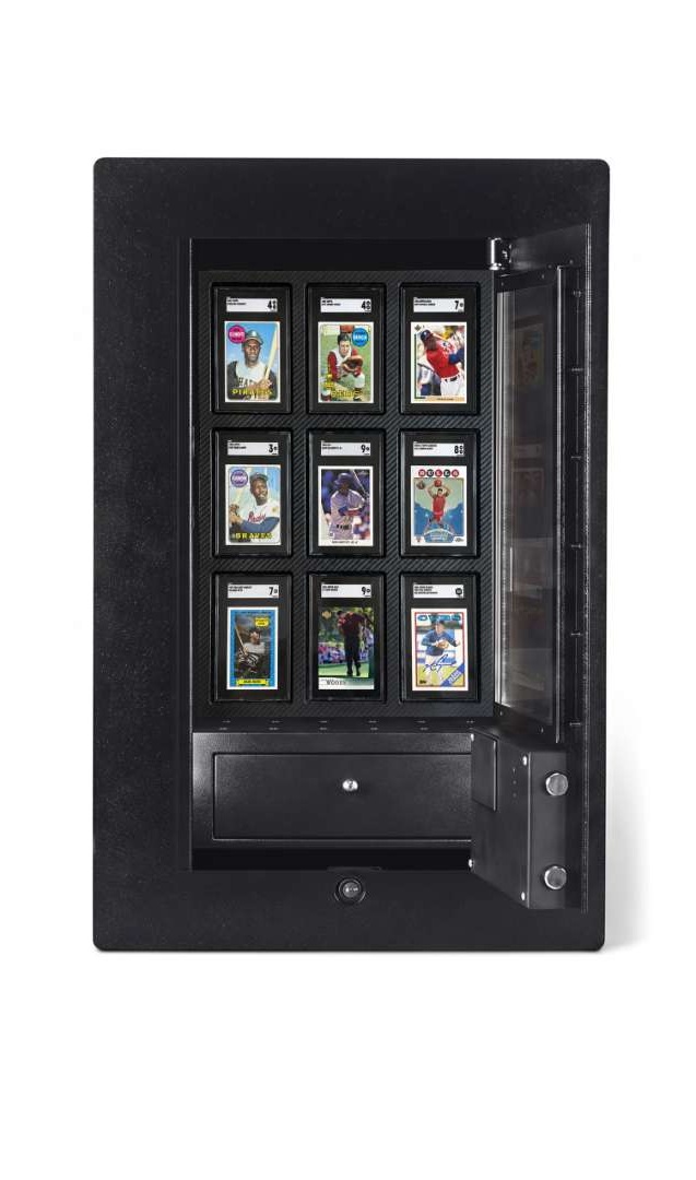 Biometric Wall Safe With Secure Window to Admire Your Valuables